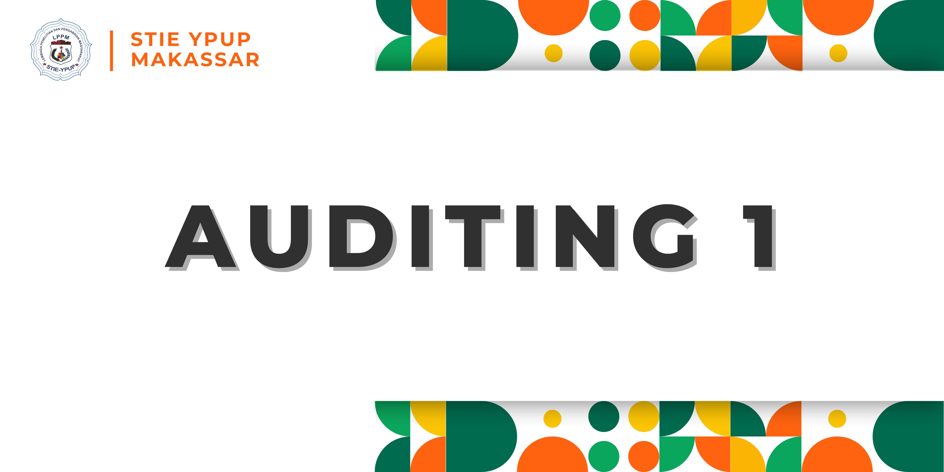 AUDITING I-AK.4.2